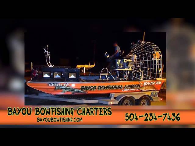 Bayou Bowfishing & Airboat Services | After Dark Fishing Charter In Rigolets Area In New Orleans, LA