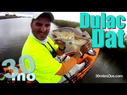 KAYAK FISHING – ‘DULAC DAT REDFISH’ Dulac Louisiana (30milesout.com)